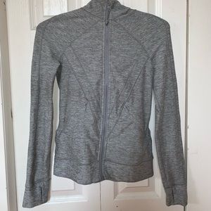 Grey Lululemon Ivivva zip up jacket